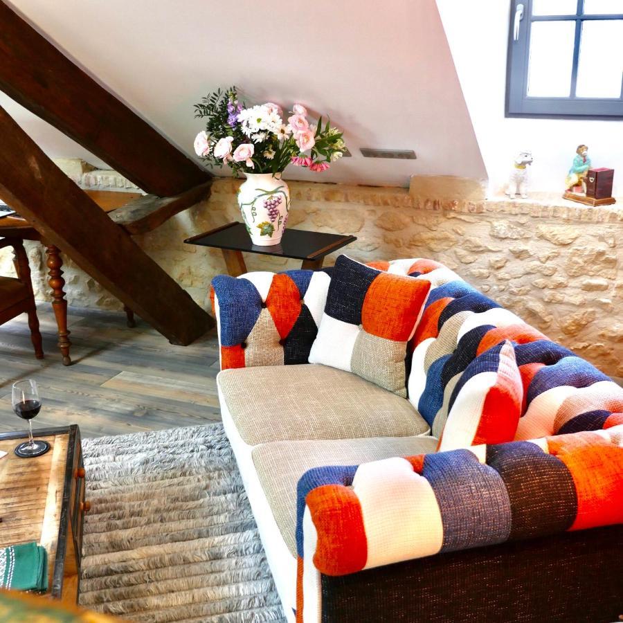 In Sarlat Luxury Rentals, Medieval Center - Loft Stella Matutina -2p-ascenseur-climatisation Extérieur photo