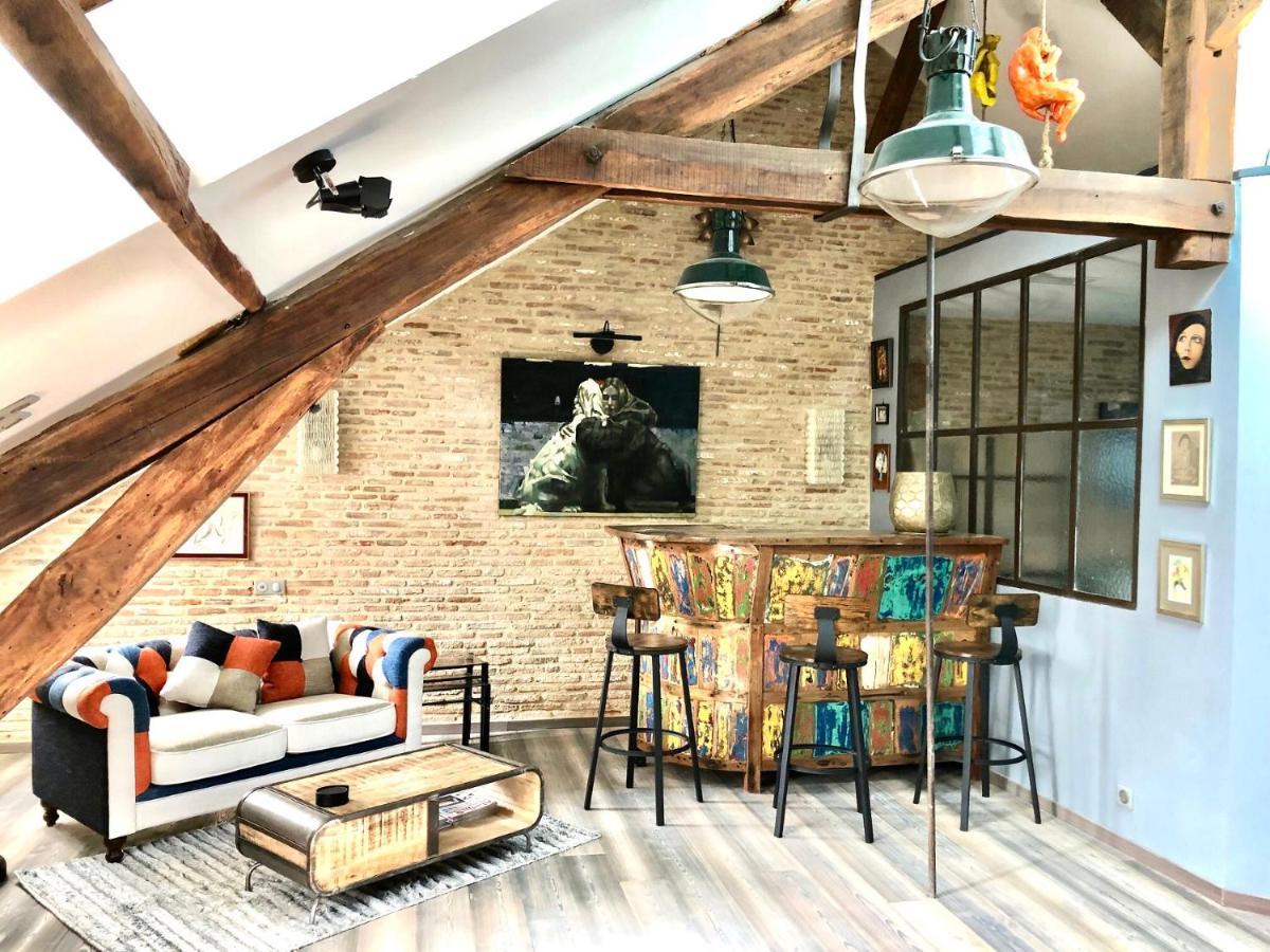 In Sarlat Luxury Rentals, Medieval Center - Loft Stella Matutina -2p-ascenseur-climatisation Extérieur photo